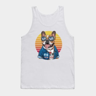 Trendy bulldog Tank Top